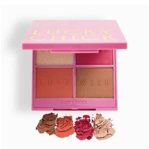 Lucky Chick Angel Baby Face Palette – Blush, Bronze & Highlight Quad